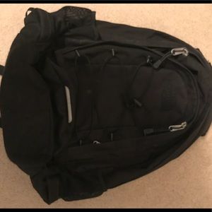 Black north face backpack